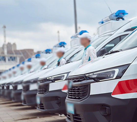 石楼县服务车队展示